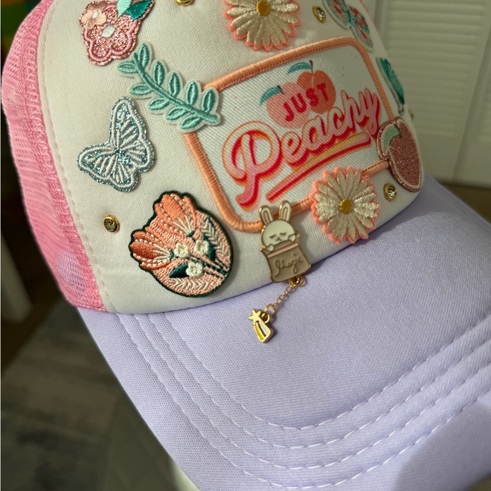 Just Peachy Trucker Hat View 3